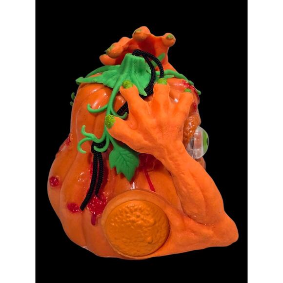 Spearhead 1994 Boglins Shakin Pumpkin Vintage Action Figure Works Rare - Picture 6 of 8